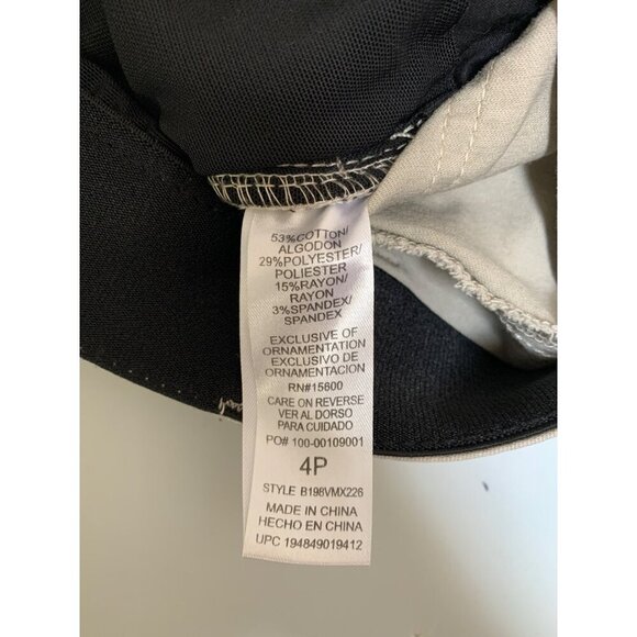 Democracy Womens Absolution Khaki Pants 4P Cotton Blend Made In China - Picture 4 of 4